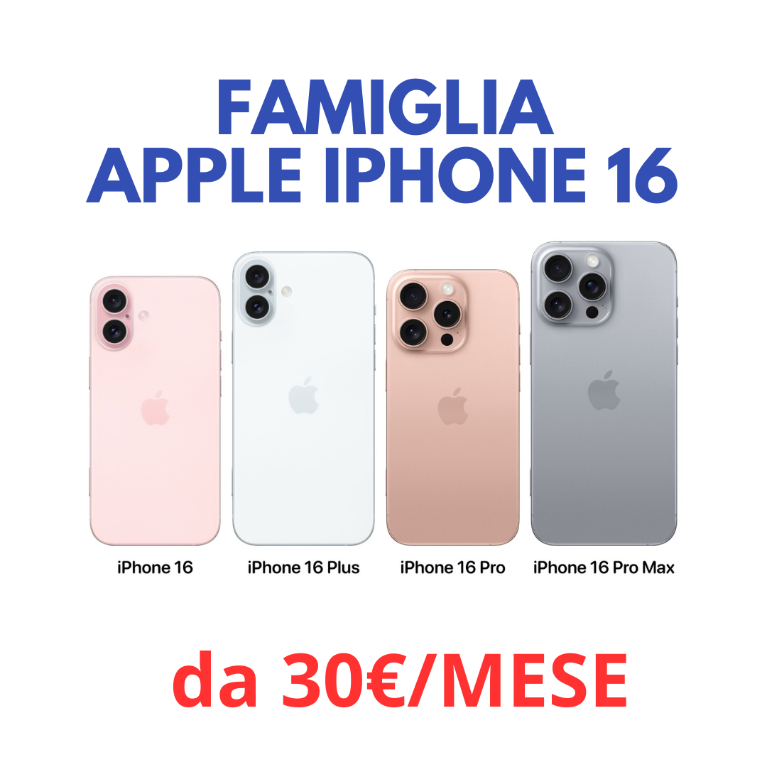 FAMIGLIA APPLE IPHONE 16